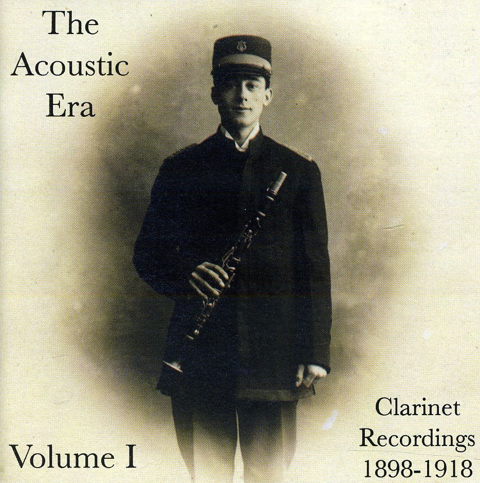 ACOUSTIC ERA CLARINET RECORDINGS 1