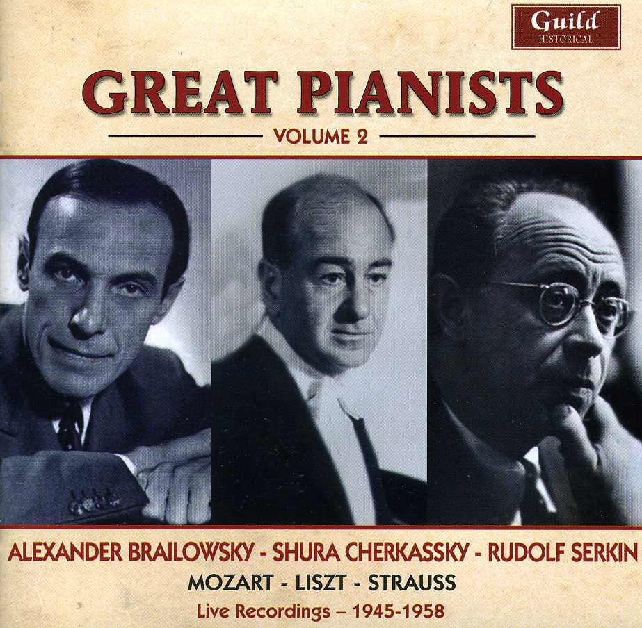 GREAT PIANISTS 2: 1945 & 1958