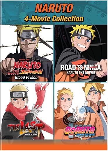 NARUTO: 4-MOVIE COLLECTION / (BOX)