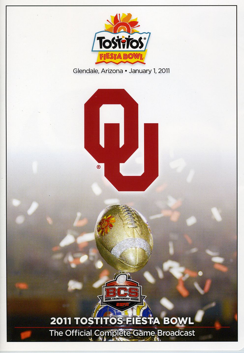 2011 TOSTITOS FIESTA BOWL-OU VS UCONN