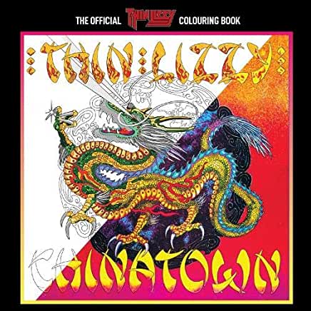 OFFICIAL THIN LIZZY COLORING BOOK (ADCB) (UK)