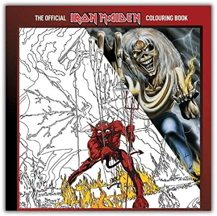 IRON MAIDEN OFFICIAL COLORING BOOK (UK)