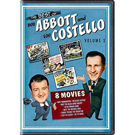 BEST OF BUD ABBOTT & LOU COSTELLO 3 (4PC) / (BOX)