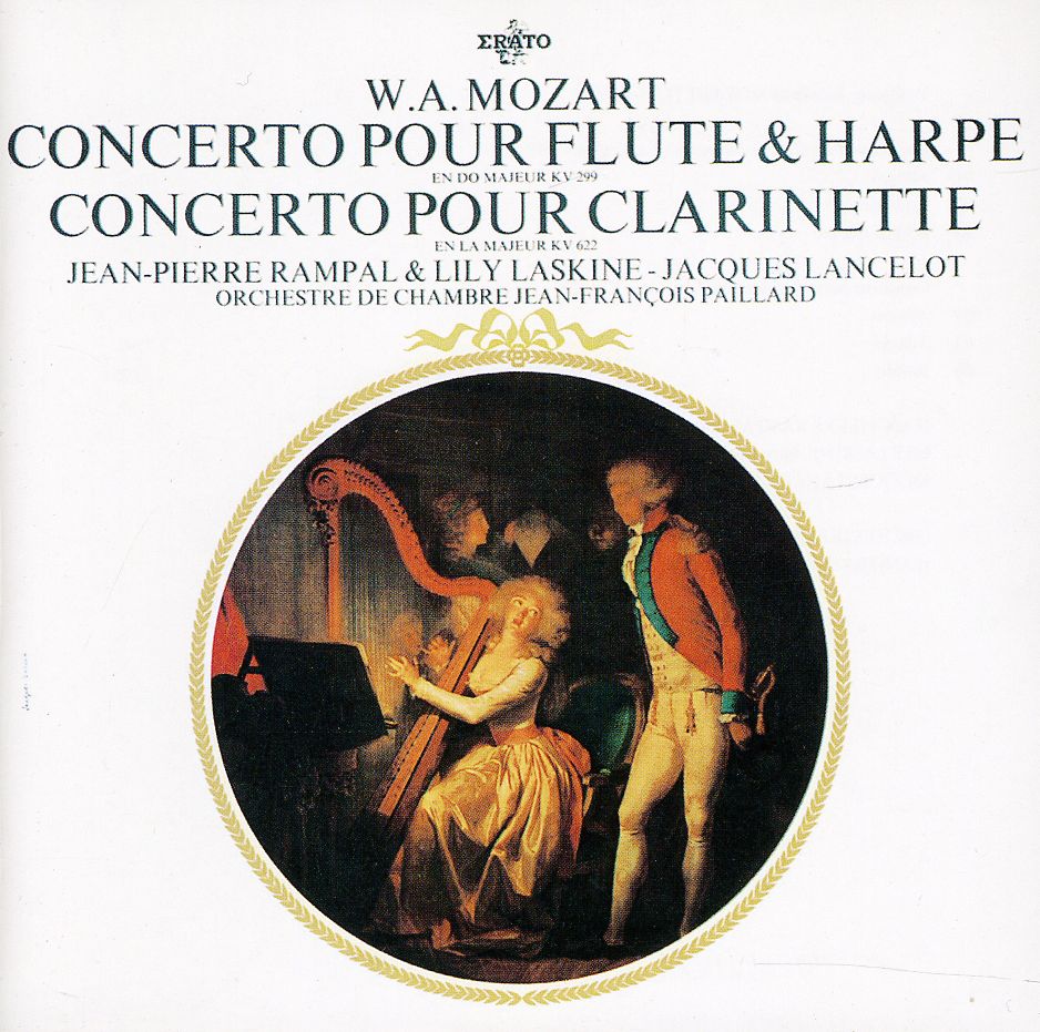 MOZART: CLR CTO / FLUTE & HARP CTO