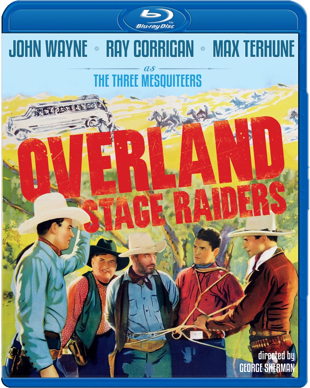 OVERLAND STAGE RAIDERS / (B&W)