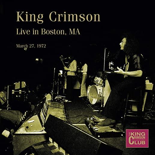 LIVE IN BOSTON MA MARCH 27 1972