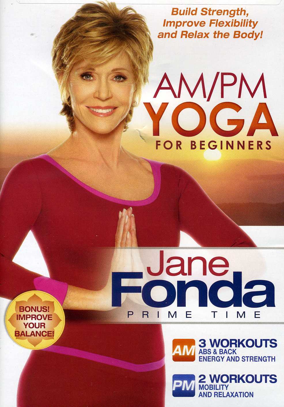 JANE FONDA AM/PM YOGA FOR BEGINNERS / (DOL WS)