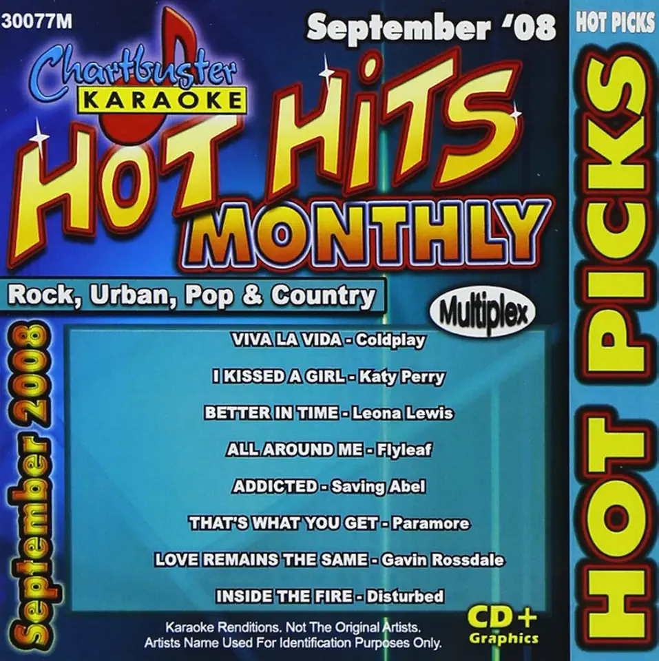 KARAOKE: HOT HITS SEPTEMBER 2008 / VARIOUS