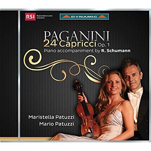 PAGANINI & SCHUMANN: 24 CAPRICCIO OP 1