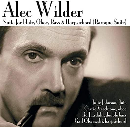 ALEC WILDER: SUITE FOR FLUT OBOE BASS & (CDRP)