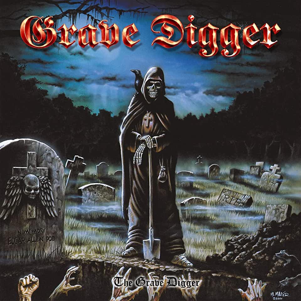 GRAVE DIGGER (GREEN BLUE MARBLED VINYL) (BLUE)