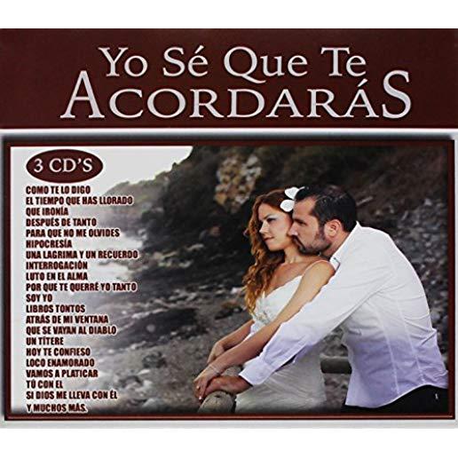 YO SE QUE TE ACORDARAS 3 CD PK