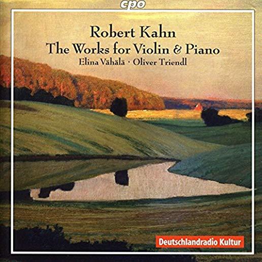 ROBERT KAHKN: WORKS FOR VIOLIN & PIANO