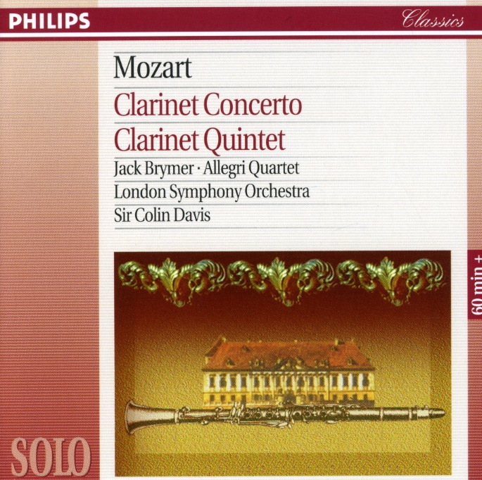 CLARINET CONCERTO K 622 / CLARINET QUINTET K 581