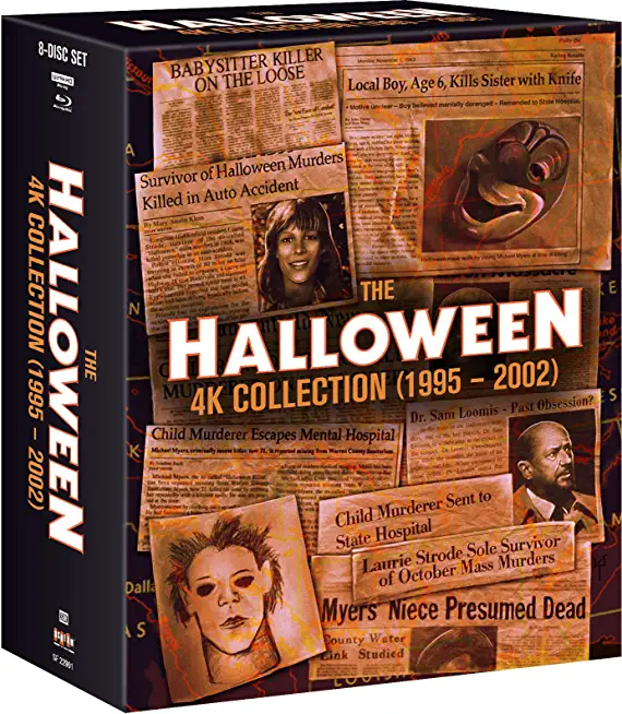 HALLOWEEN 4K COLLECTION (1995 - 2002) (4K) (BOX)