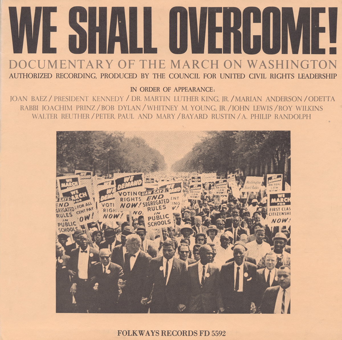 WE SHALL OVERCOME: MARCH / VAR