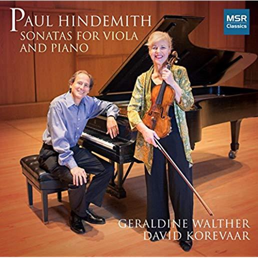 HINDEMITH: SONATAS FOR VIOLA & PIANO