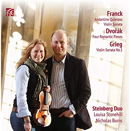 WORKS FOR VIOLIN & PIANO: FRANCK DVORAK & GRIEG