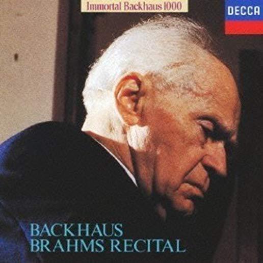 BRAHMS RECITAL (JPN)