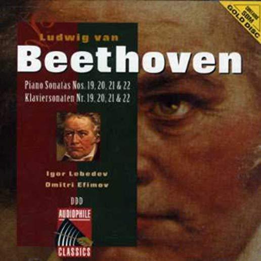 BEETHOVEN: PNO SONATAS NOS 19 - 22