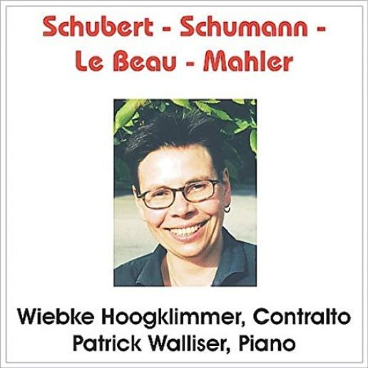 SCHUBERT / SCHUMANN / MAHLER (CDR)