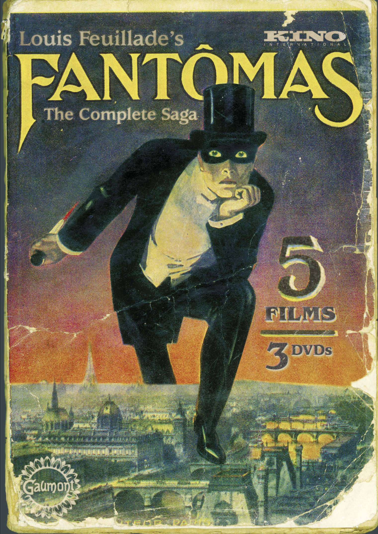 FANTOMAS COLLECTION (5PC) (SILENT) / (B&W)