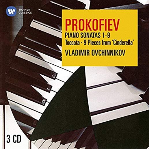 PROKOFIEV: 9 PIANO SONATAS VISIONS FUGITIVES