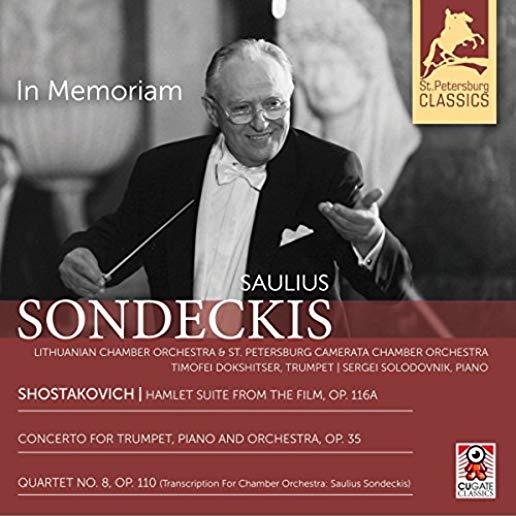 IN MEMORIAM: SAULIUS SONDECKIS