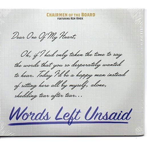 WORDS LEFT UNSAID (CDRP)