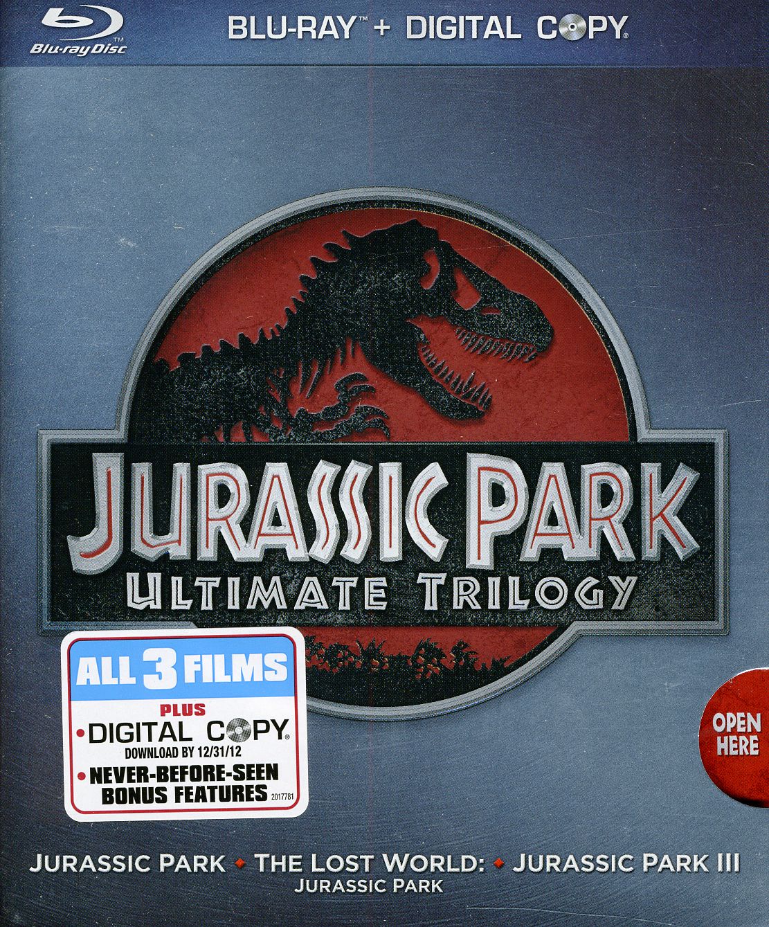 JURASSIC PARK ULTIMATE TRILOGY (3PC) / (AC3 DIG)