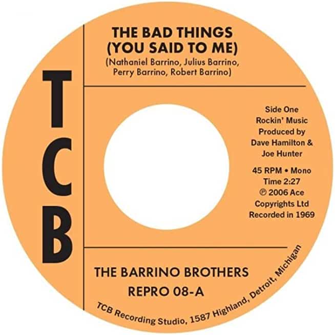 BAD THINGS (YOU SAID TO ME)/JUST A MISTAKE (UK)