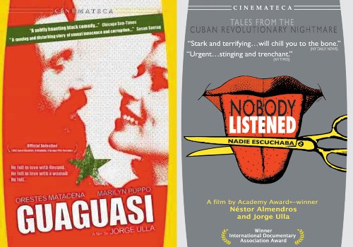 CUBAN REVOLUTION: GUAGUASI / NOBODY LISTENED (2PC)